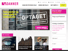 Tablet Screenshot of danner.dk